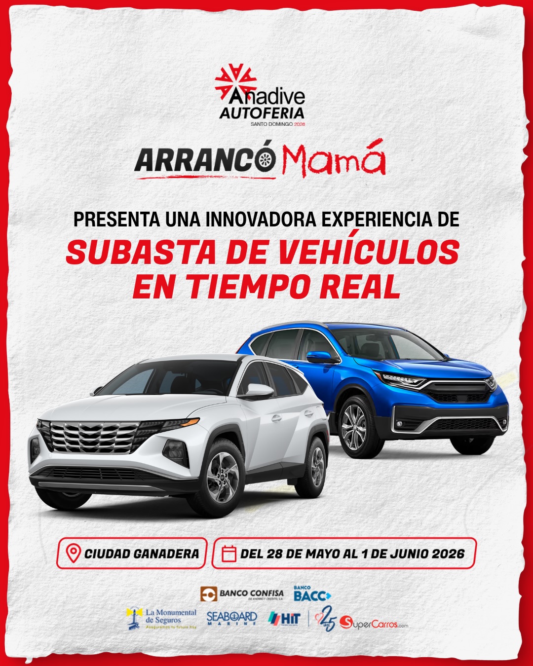 Participantes en la subasta de la Feria ANADIVE 2026